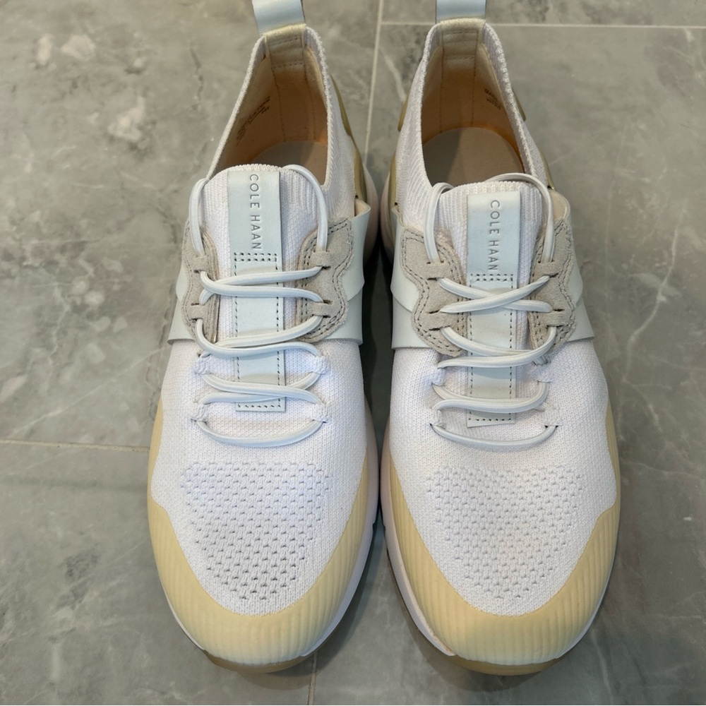 NEW! Cole Haan ZeroGrand All Day RS Women’s White Trainer Athletic Shoes $180